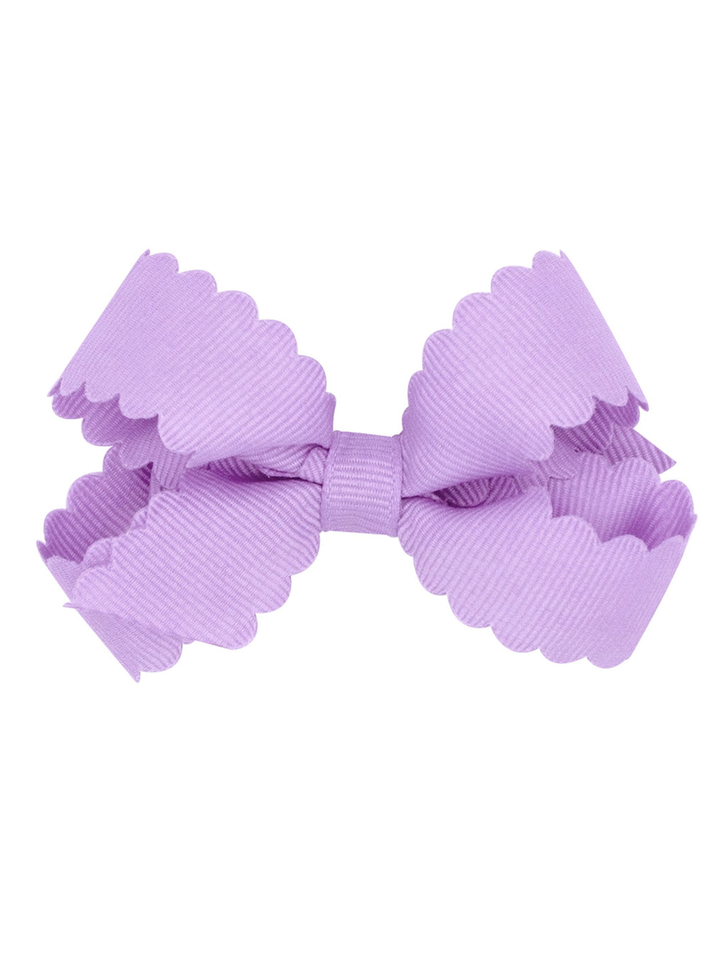 Scalloped Edge Grosgrain Bow