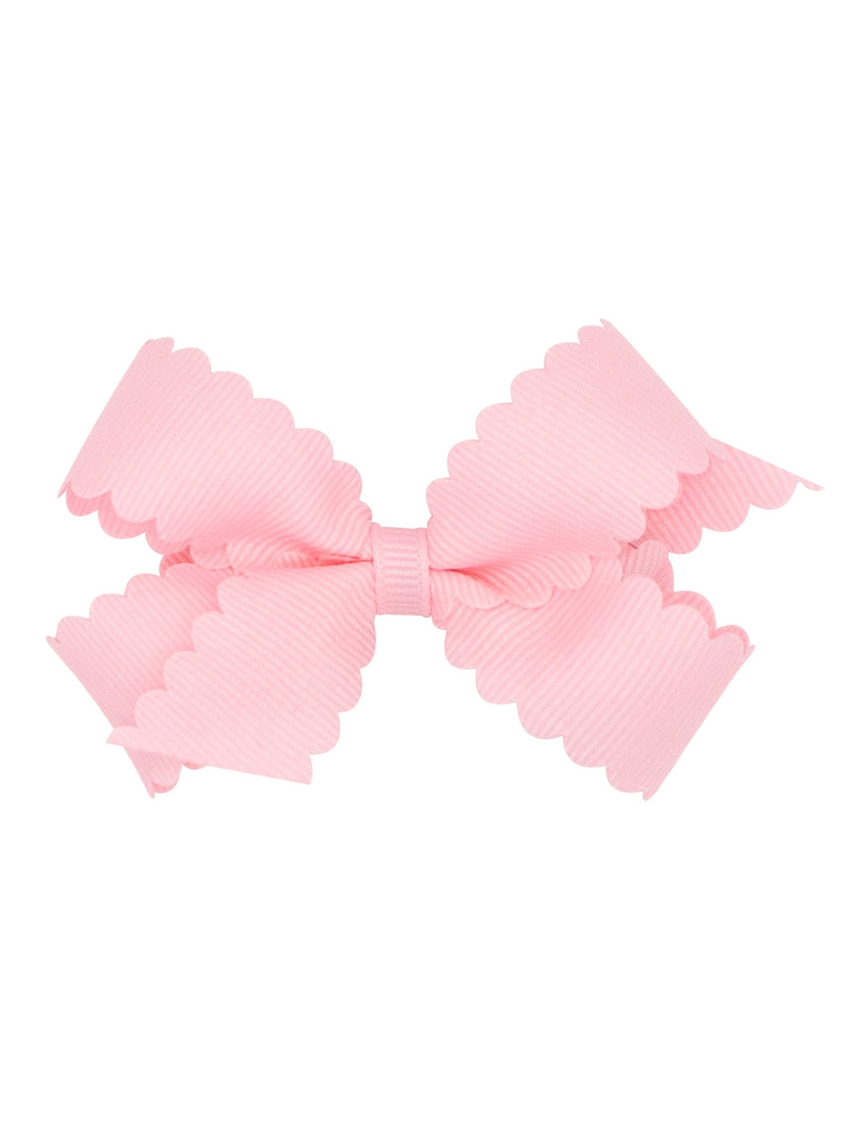 Scalloped Edge Grosgrain Bow