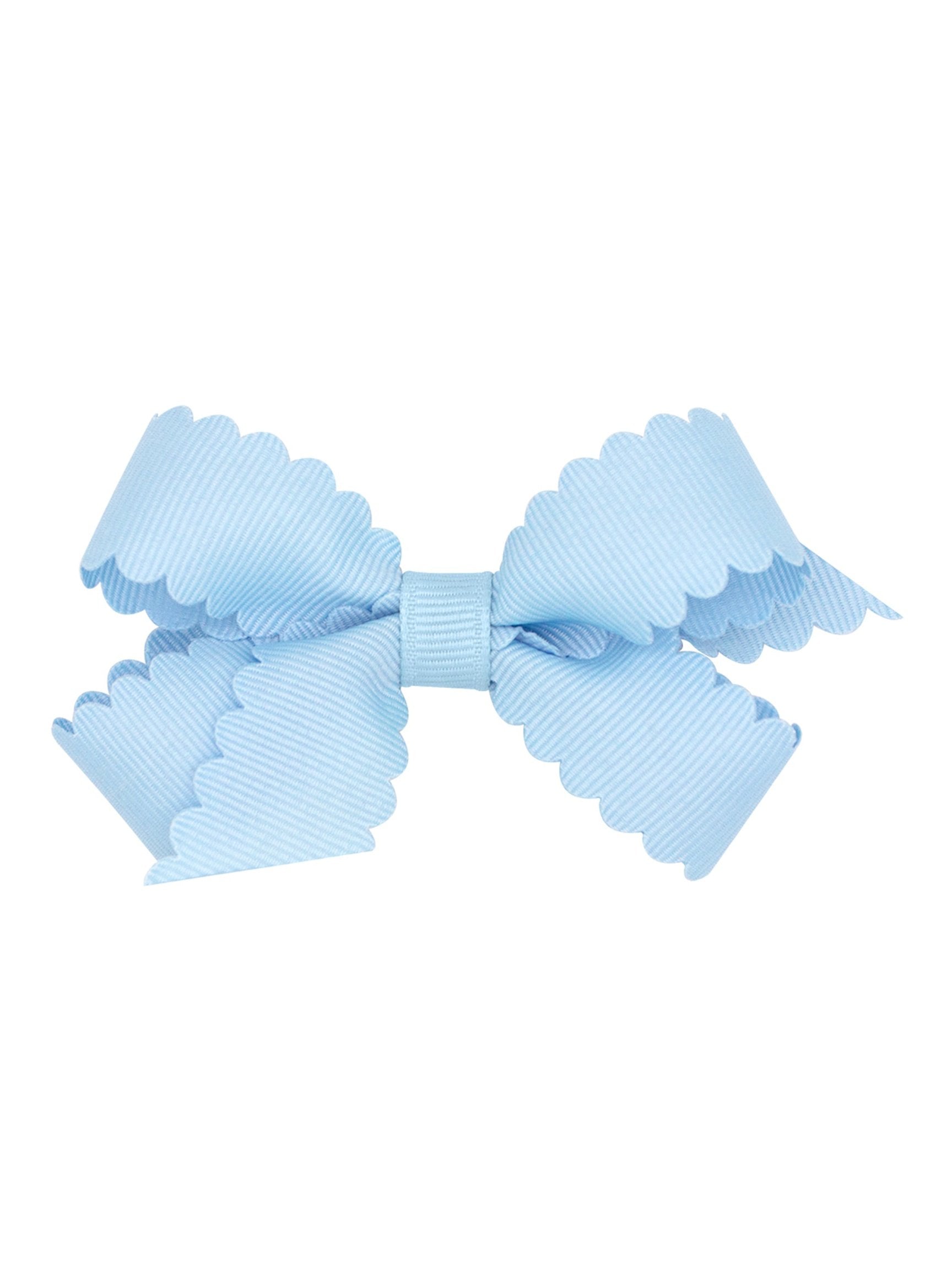 Scalloped Edge Grosgrain Bow