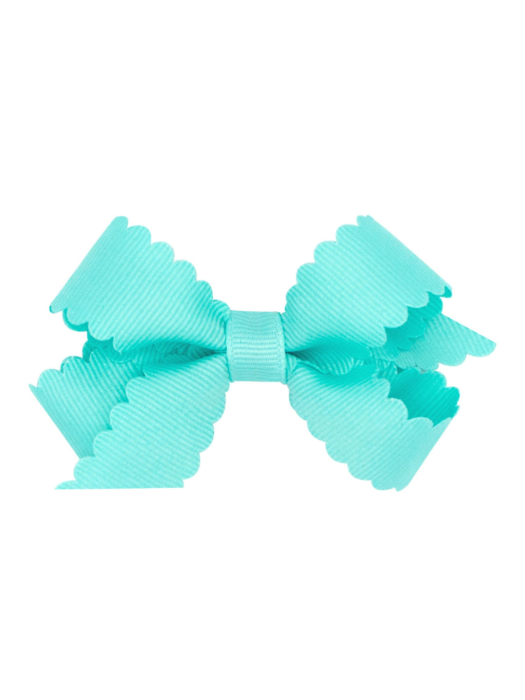 Scalloped Edge Grosgrain Bow