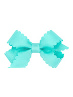 Scalloped Edge Grosgrain Bow