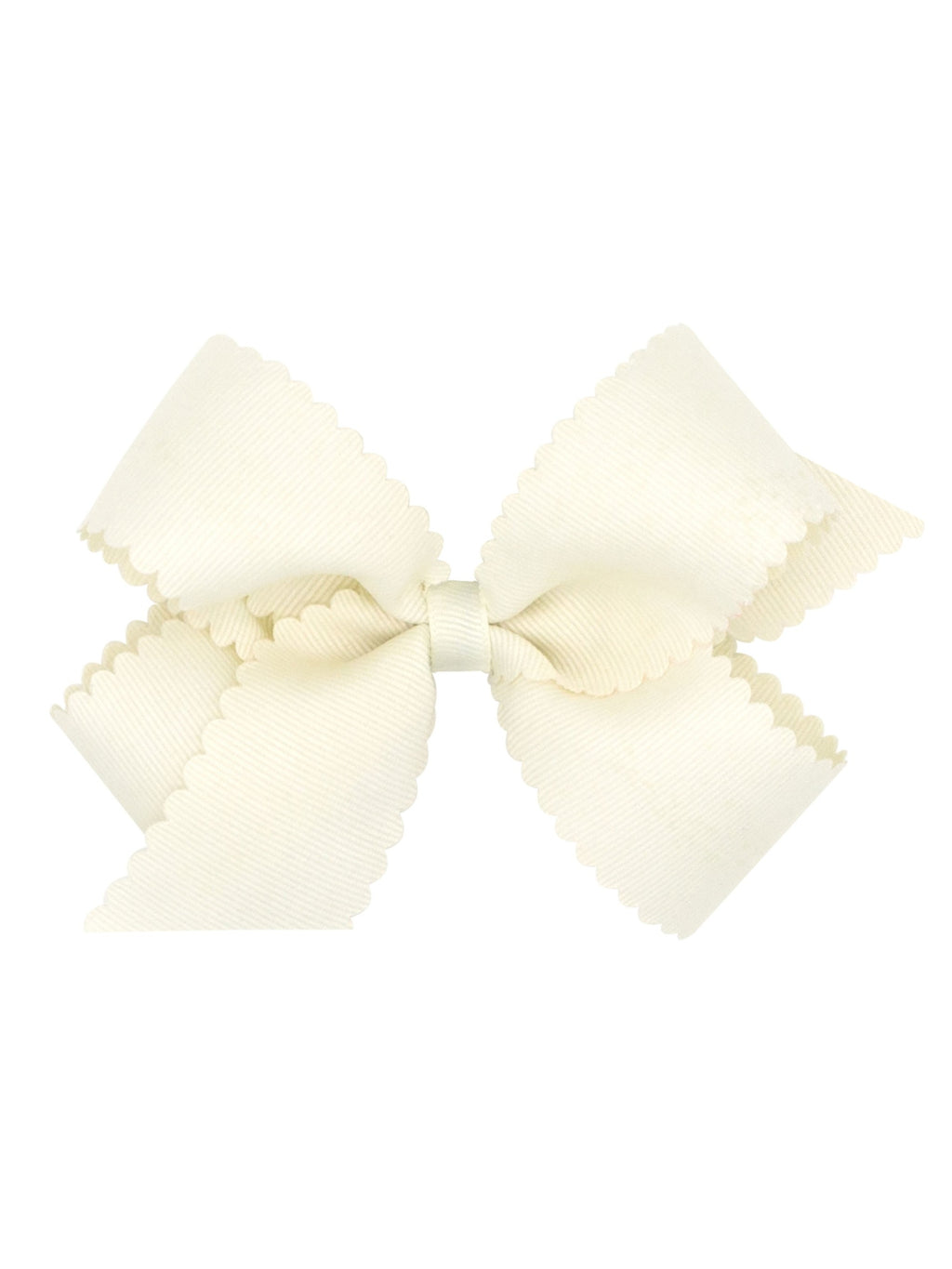 Scalloped Edge Grosgrain Bow