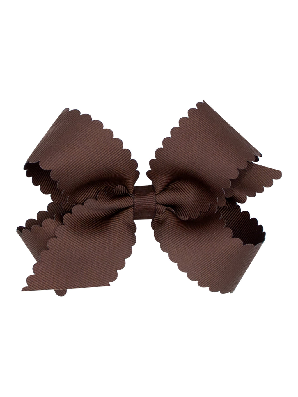 Scalloped Edge Grosgrain Bow