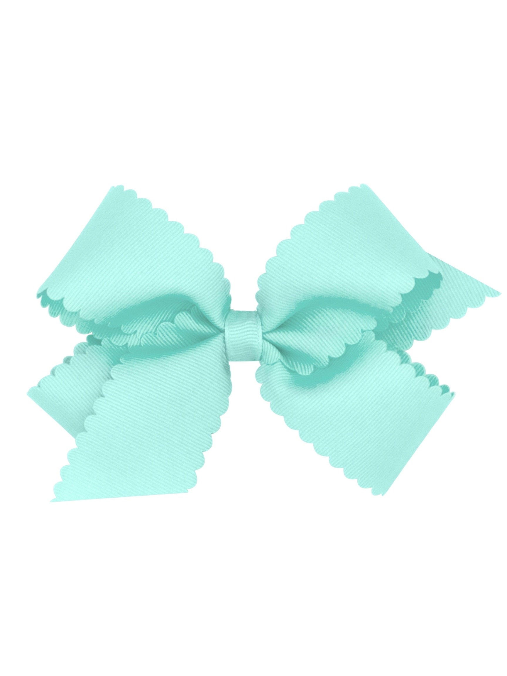 Scalloped Edge Grosgrain Bow