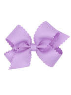 Scalloped Edge Grosgrain Bow