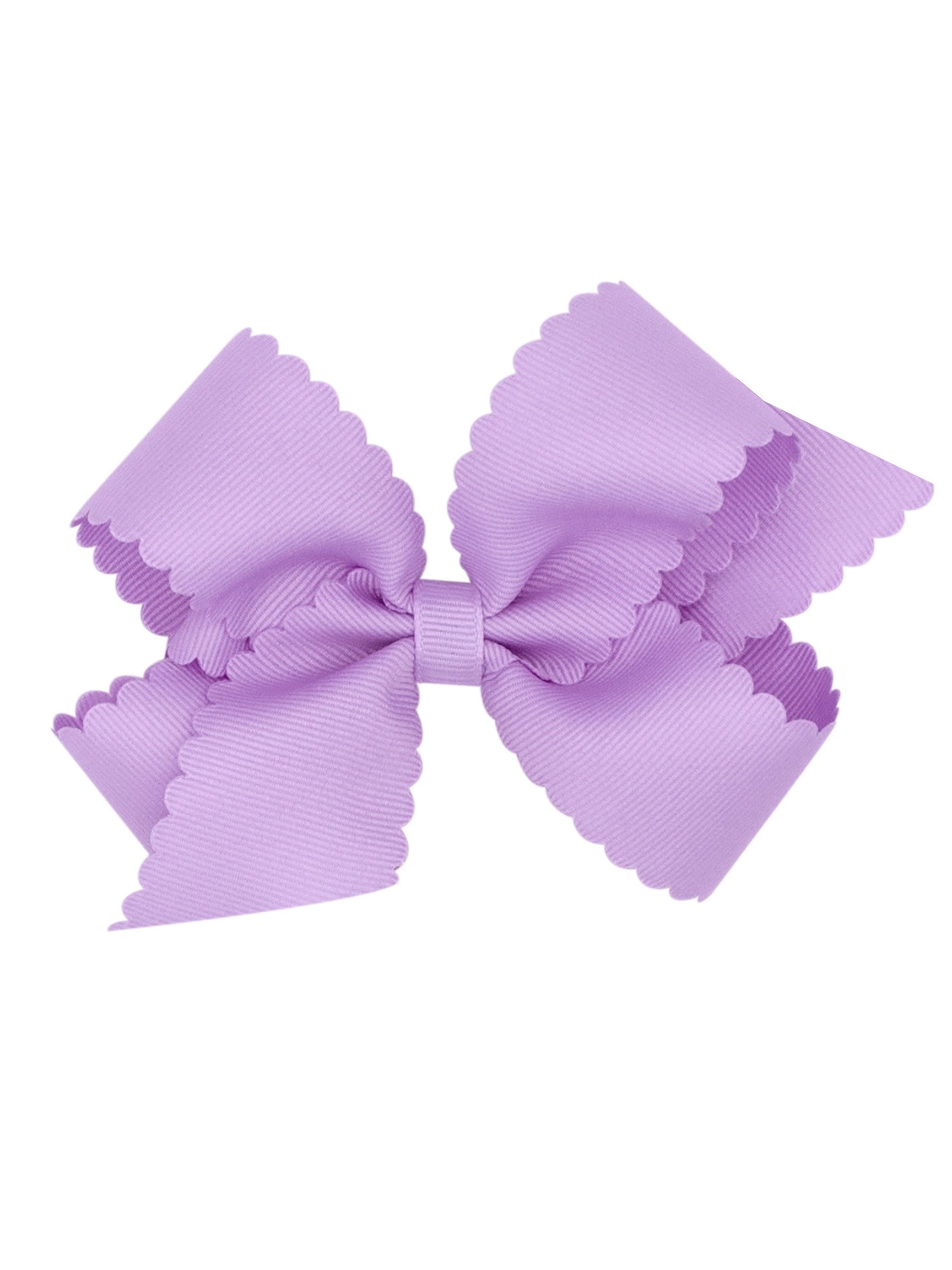 Scalloped Edge Grosgrain Bow