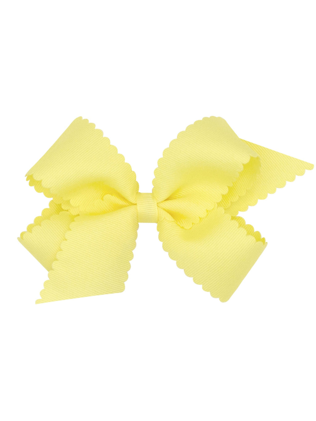 Scalloped Edge Grosgrain Bow