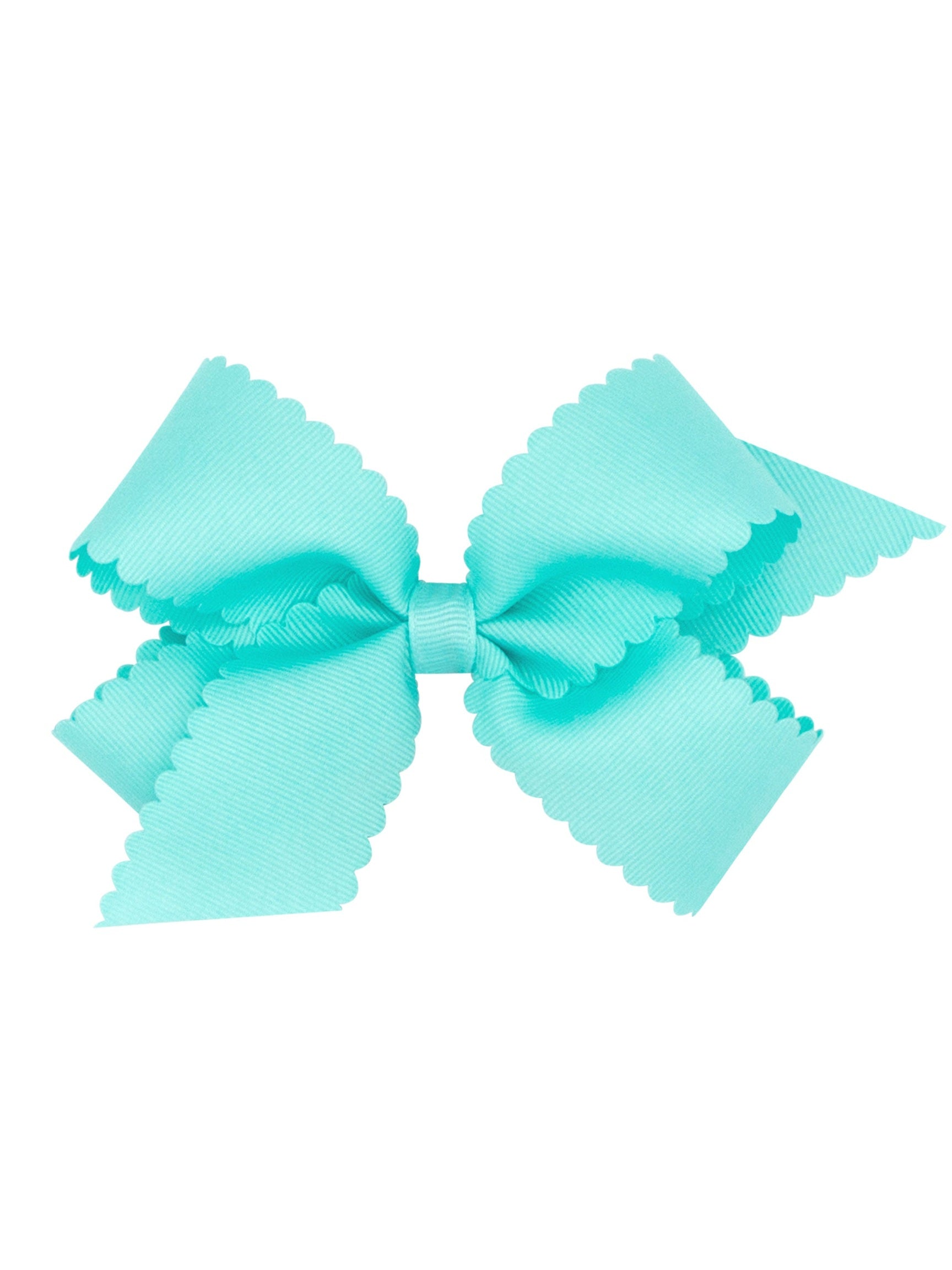 Scalloped Edge Grosgrain Bow