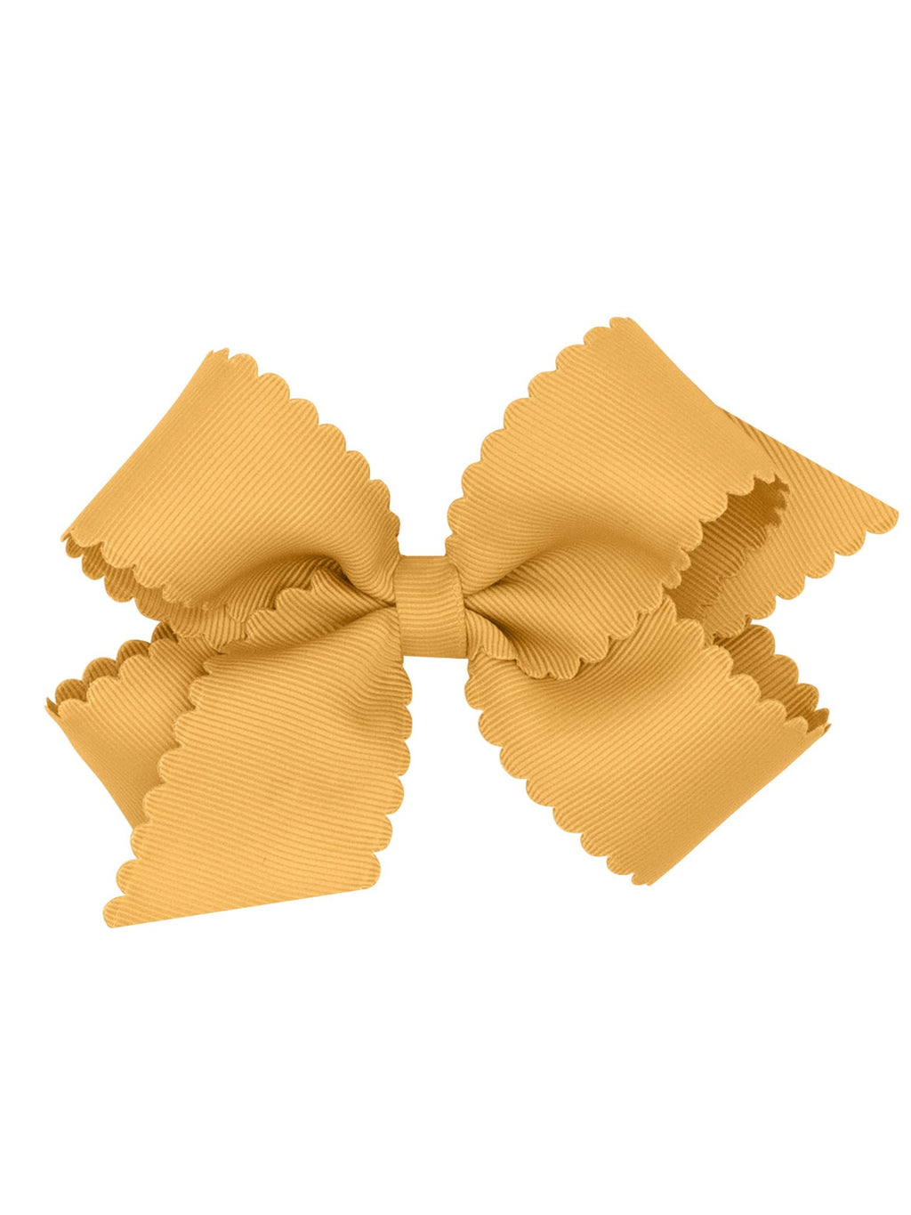 Scalloped Edge Grosgrain Bow