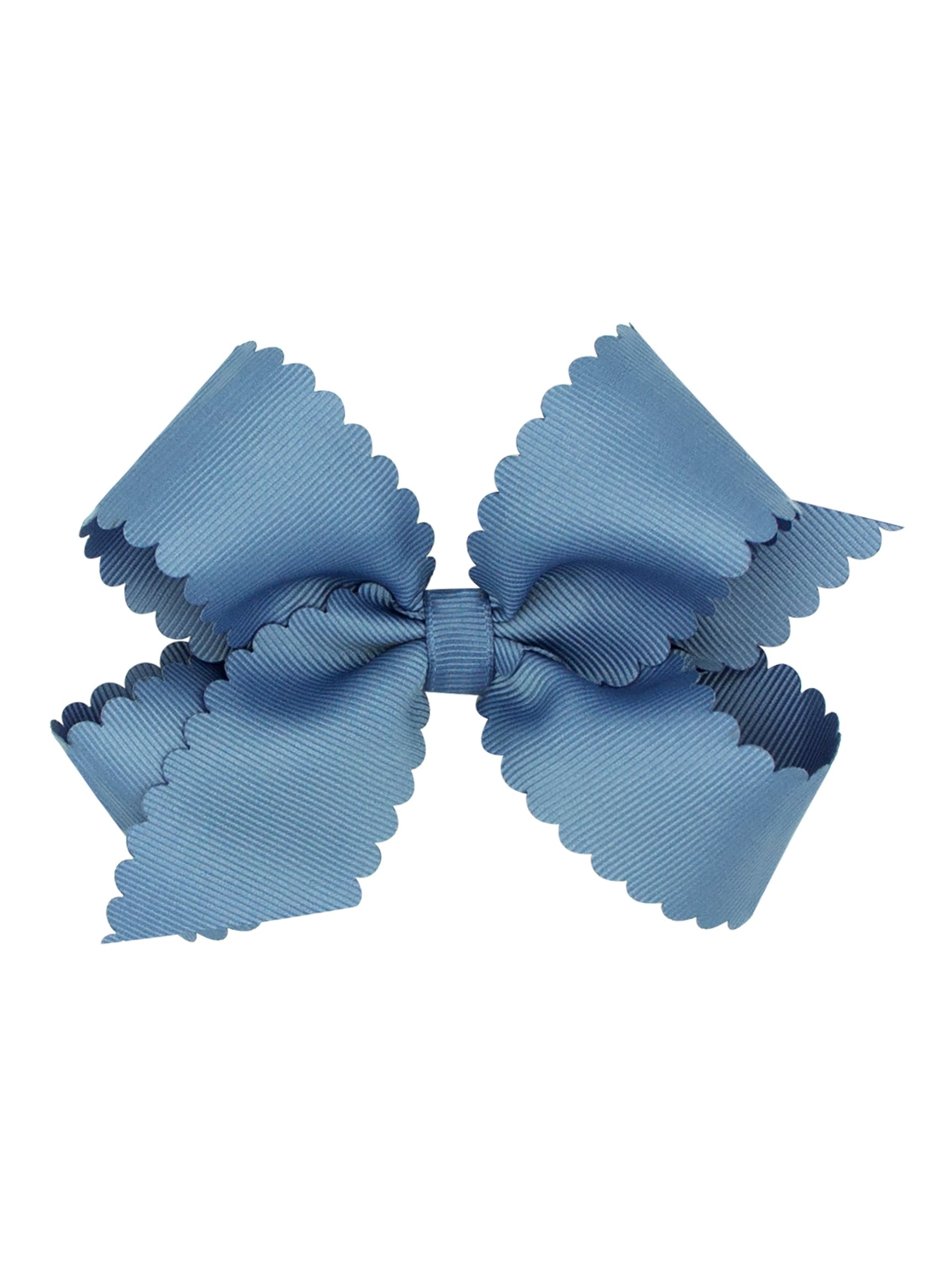 Scalloped Edge Grosgrain Bow