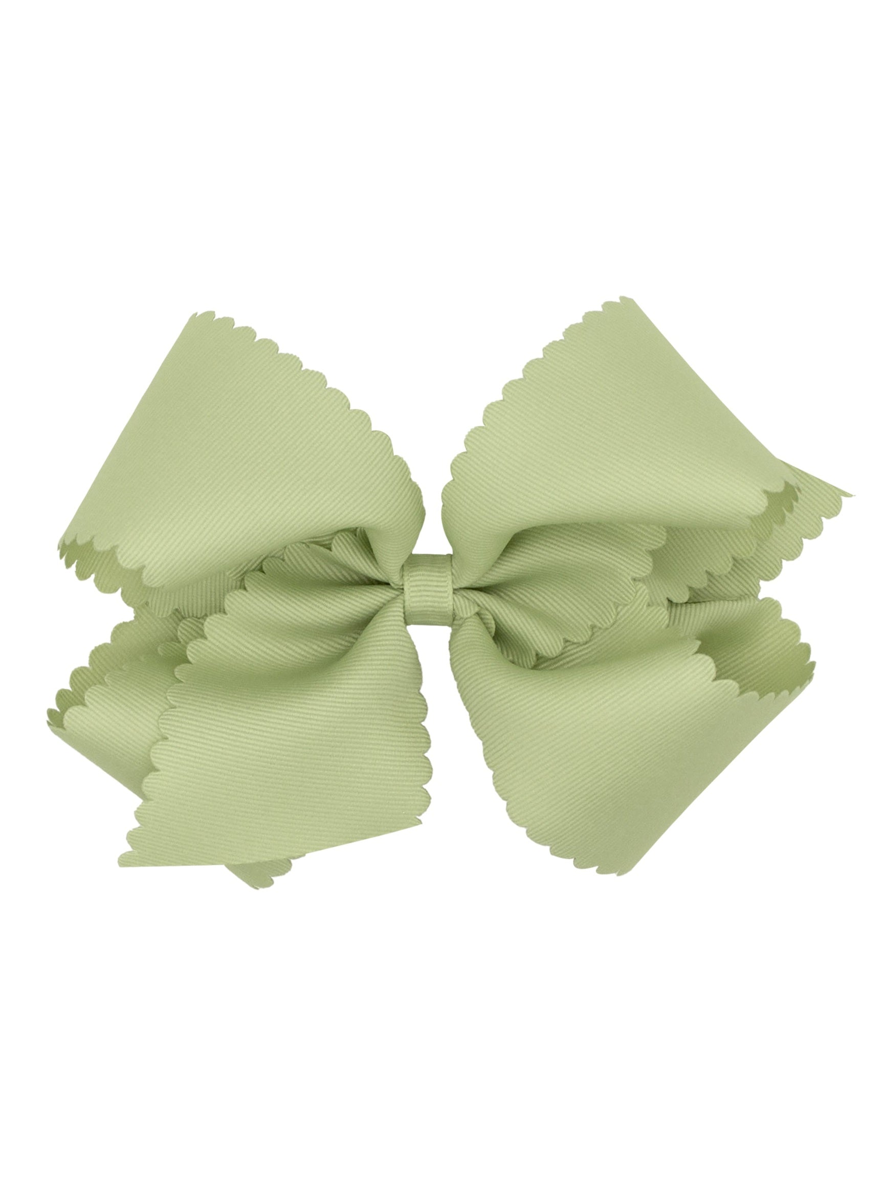 Scalloped Edge Grosgrain Bow