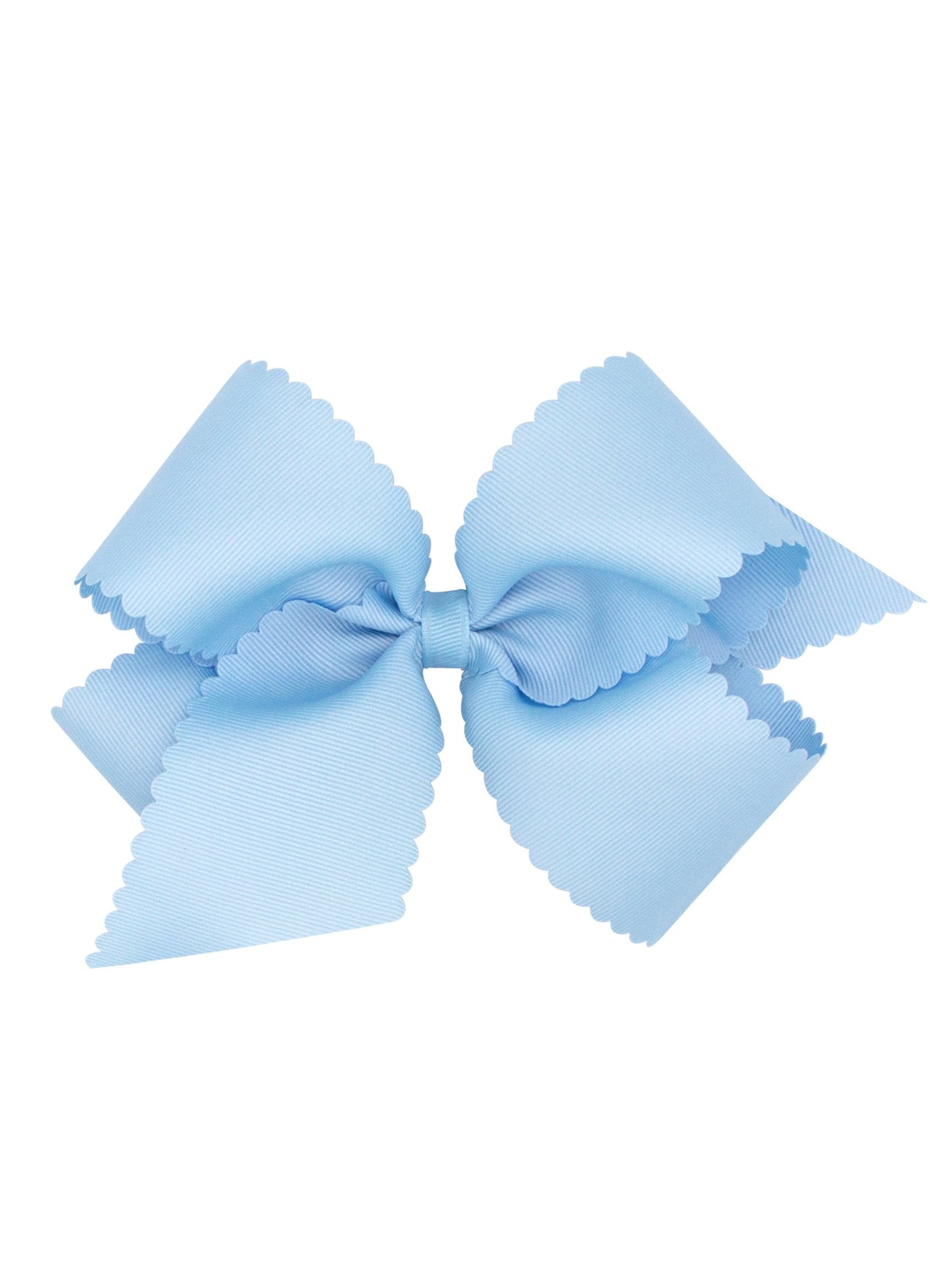 Scalloped Edge Grosgrain Bow