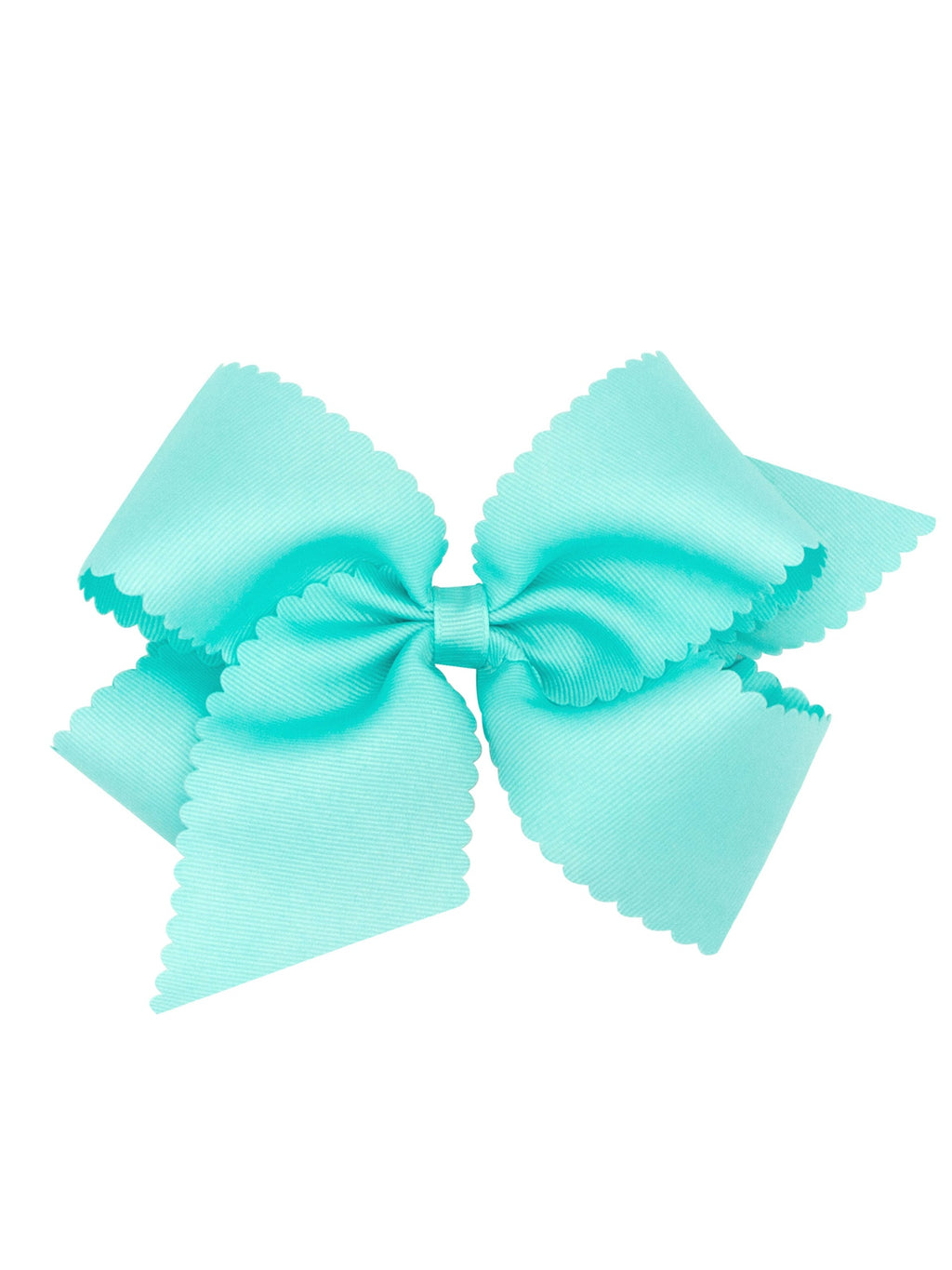 Scalloped Edge Grosgrain Bow