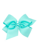Scalloped Edge Grosgrain Bow