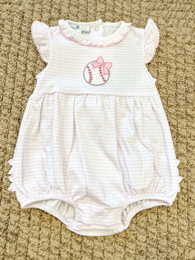 Little Slugger Applique Flutters Bubble