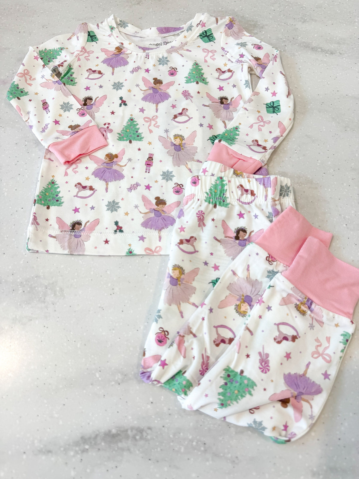 Sugar Plum Fairies - Long Sleeve Loungewear Set
