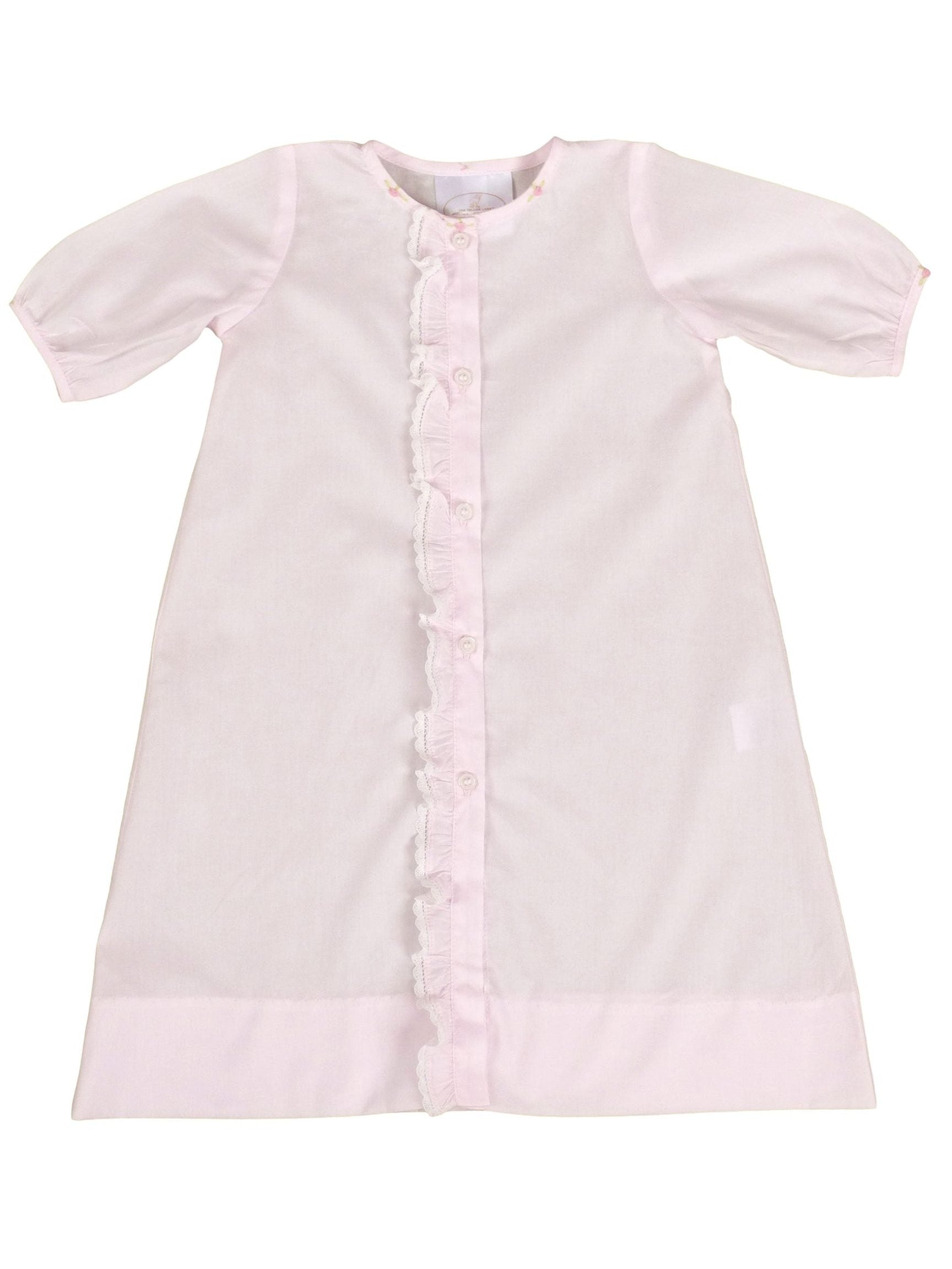 Linden Rose Daygown & Diaper Cover - Posh Tots Children's Boutique