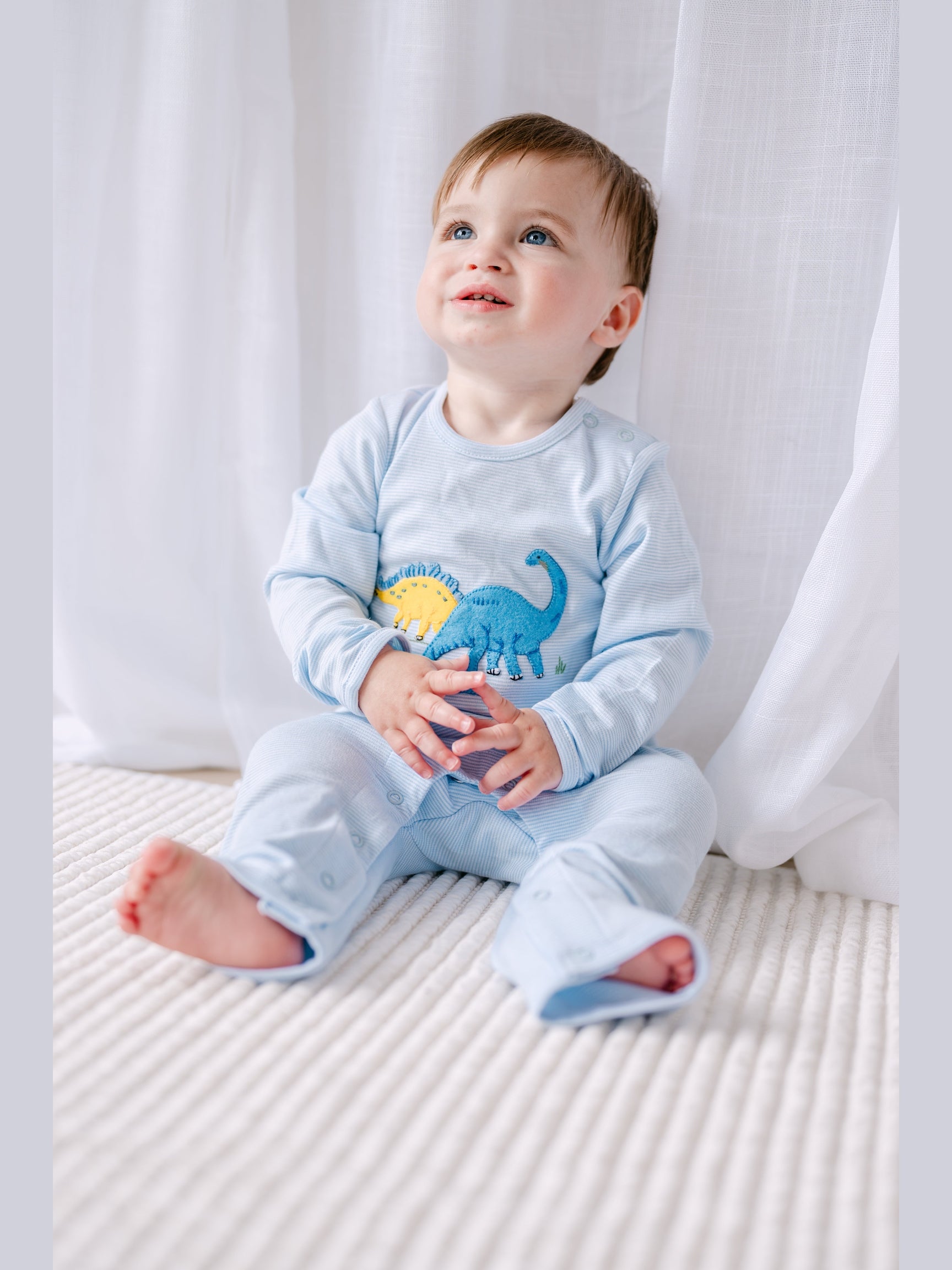 Jurassic Munch Applique Romper