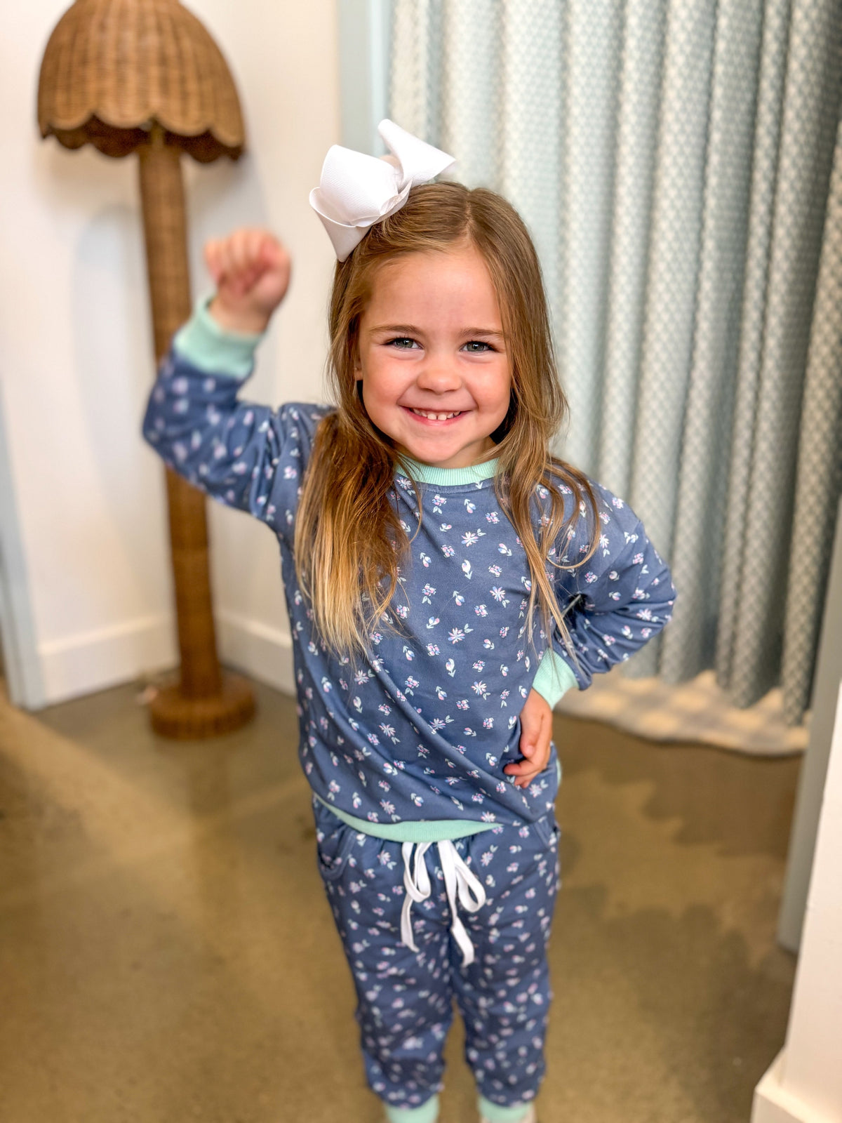 Dusty Blue Jogger Set