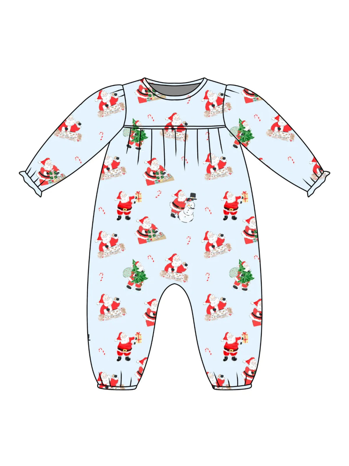 PRE-ORDER Ruthie Romper Jolly St Nick