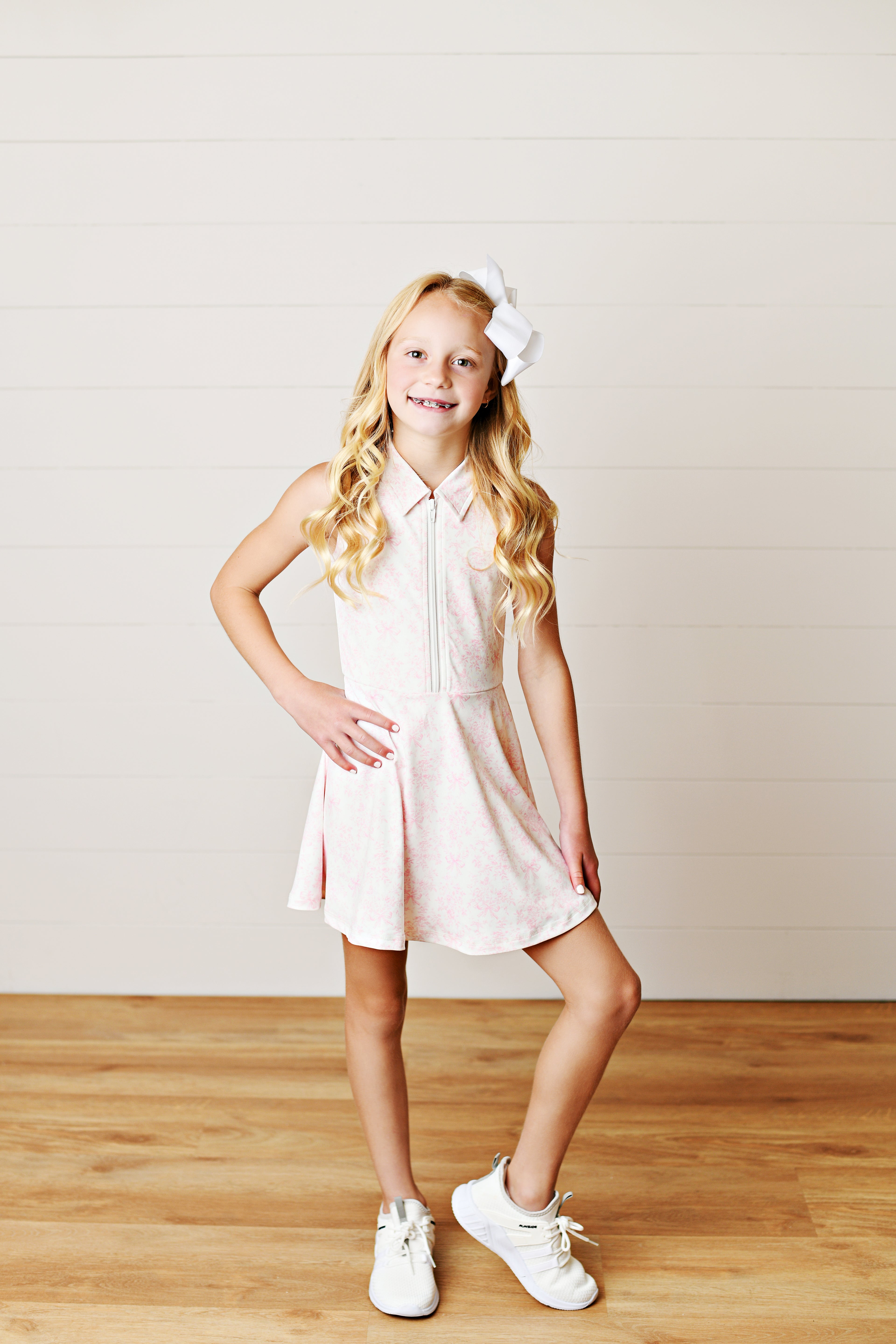 Pink Toile Tennis Dress
