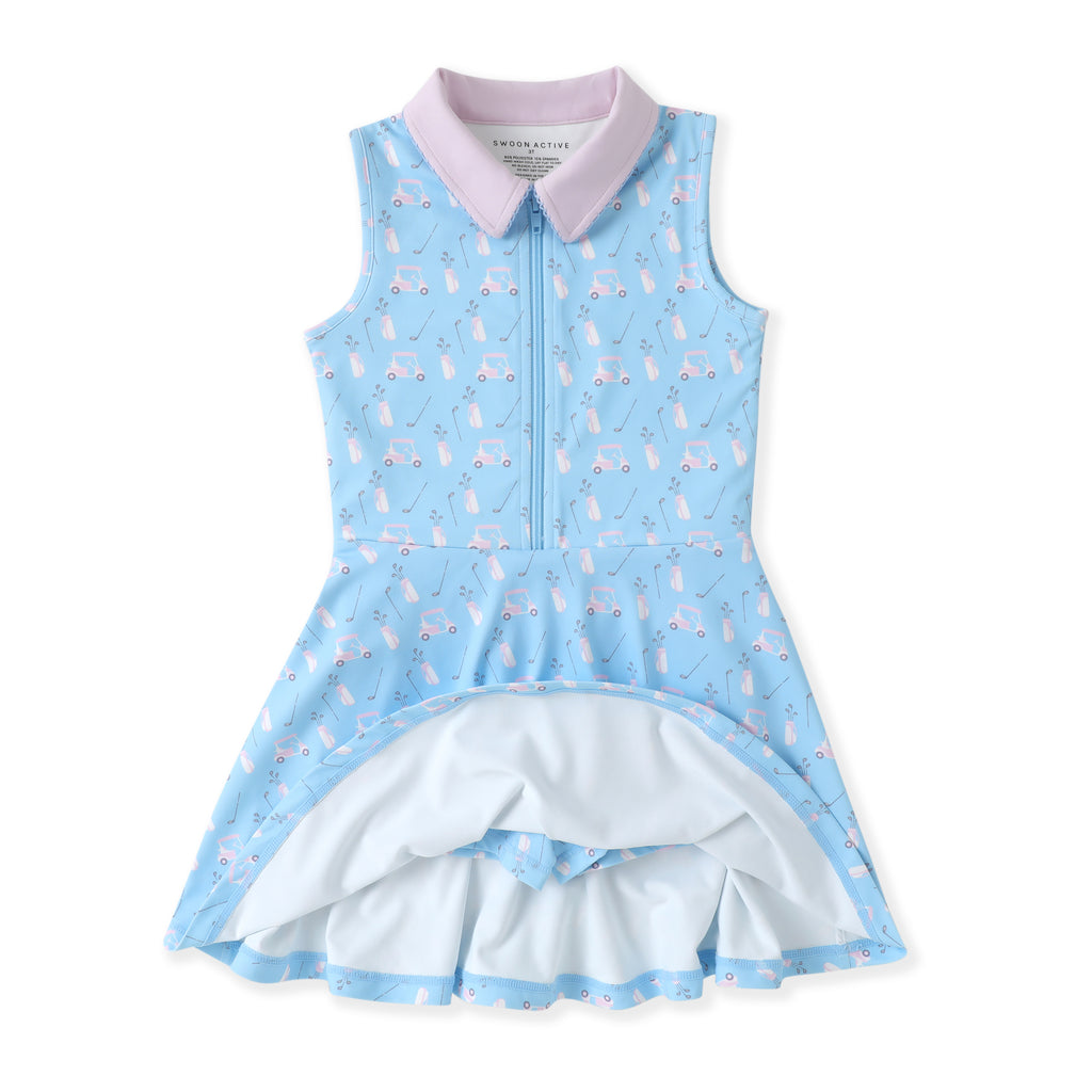 Blue Fairway Tennis Dress