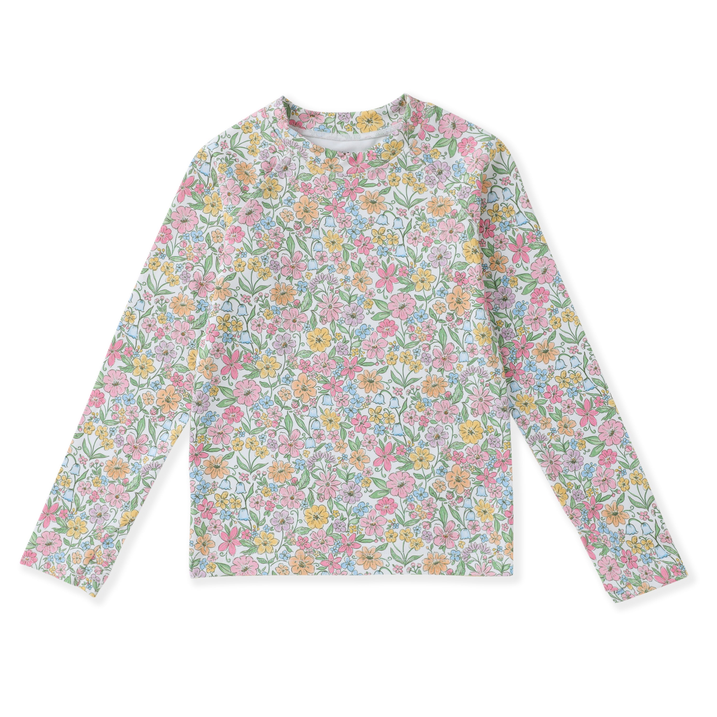 Boho Floral Long Sleeve Top