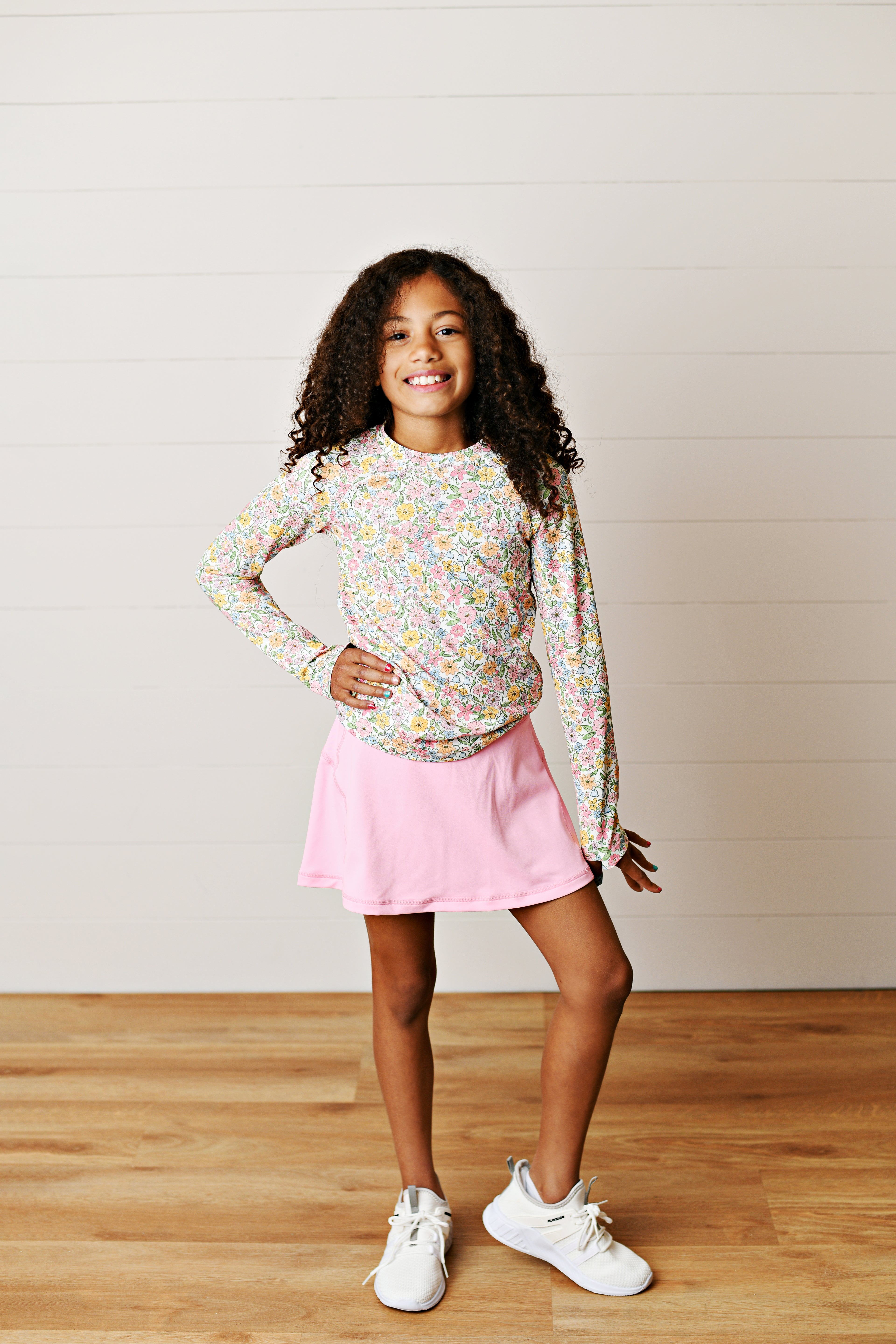 Boho Floral Long Sleeve Top
