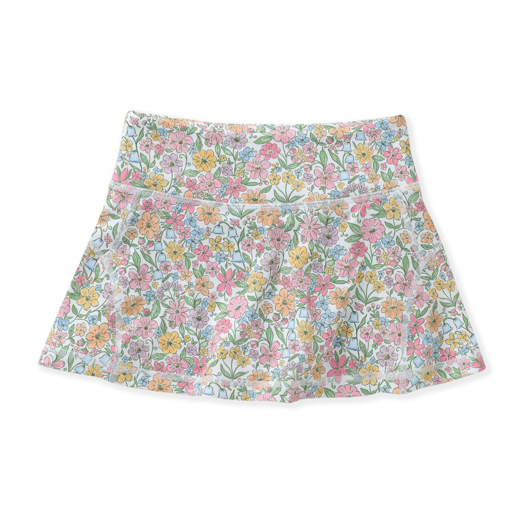 Boho Floral Tennis Skirt