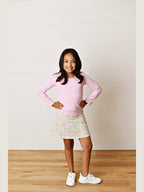 Boho Floral Tennis Skirt