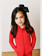Athletic Jacket- Scarlet