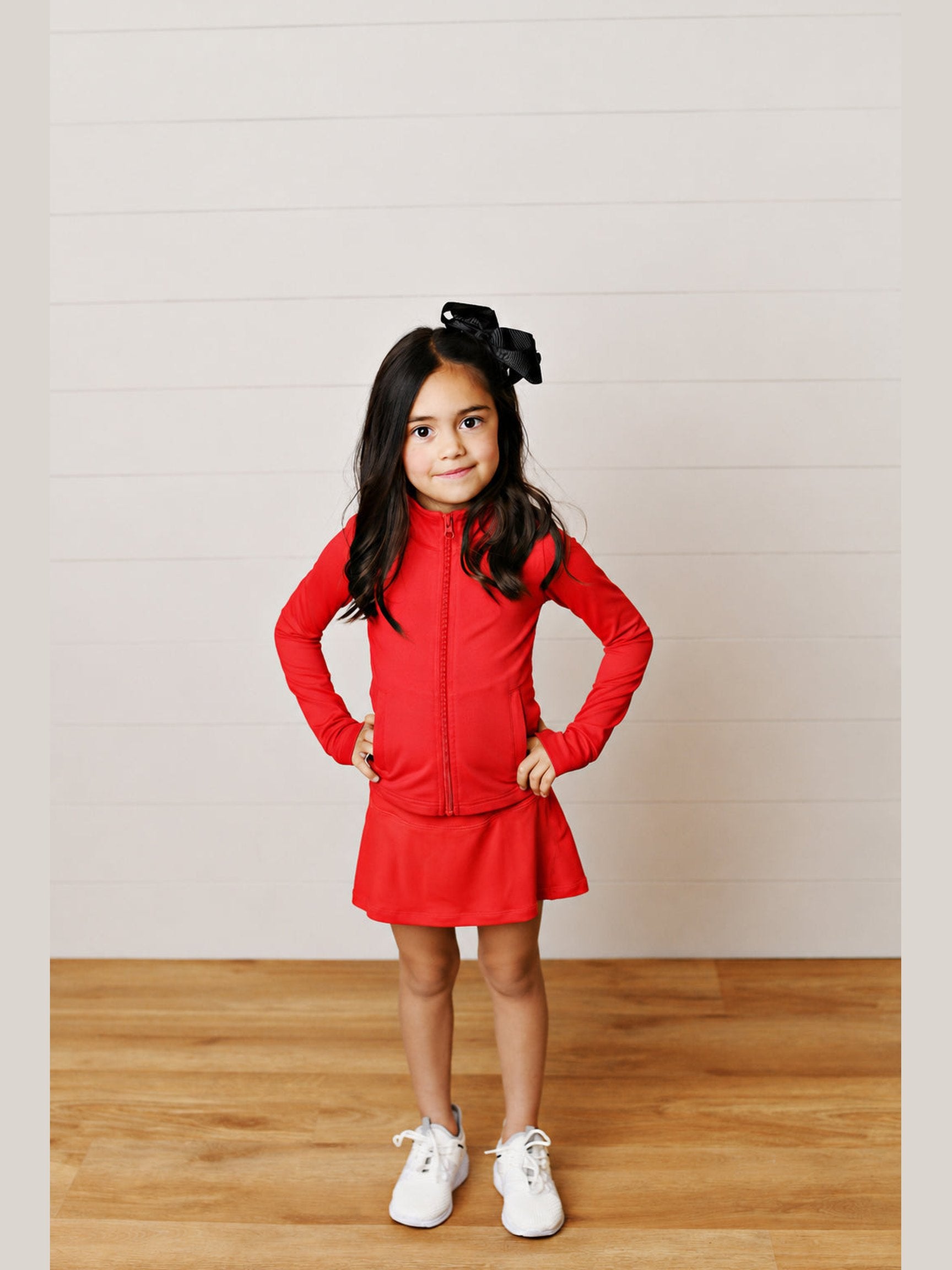 Athletic Jacket- Scarlet