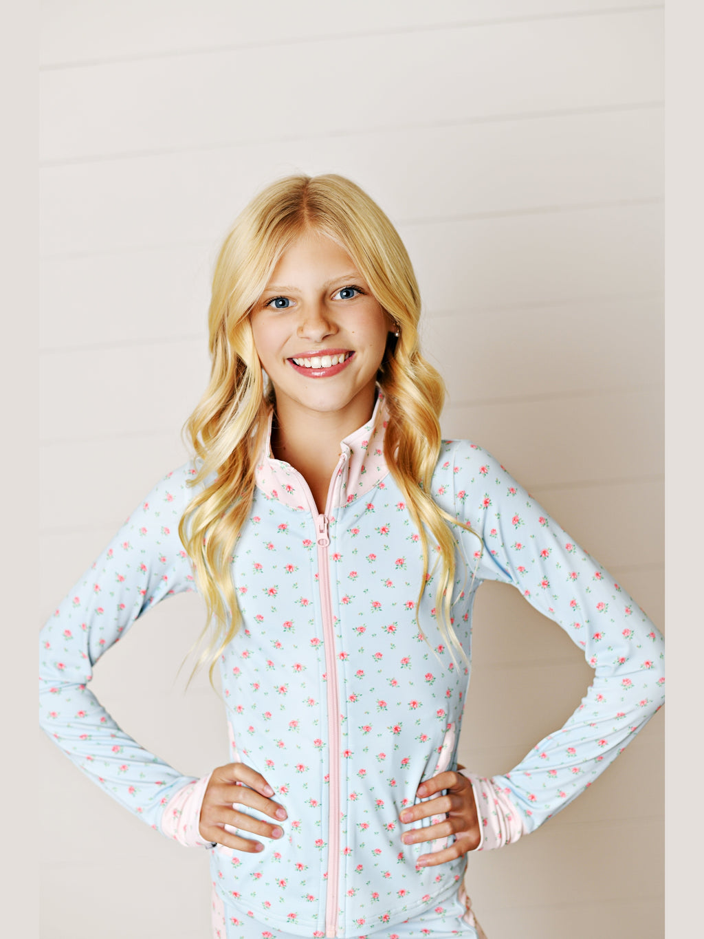 Fancy Floral Active Jacket