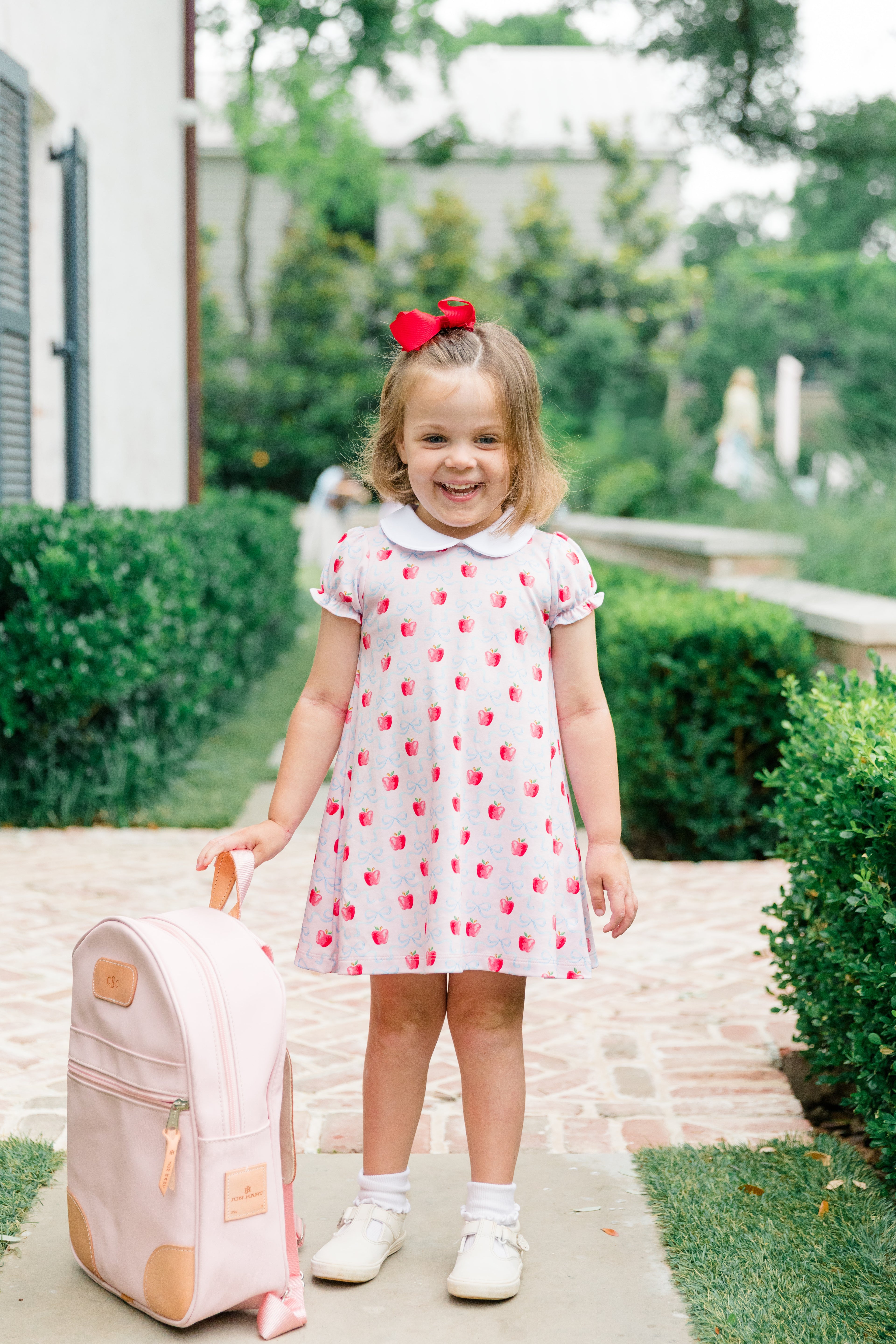 Apple Blossom SS Dress lifestyle 2