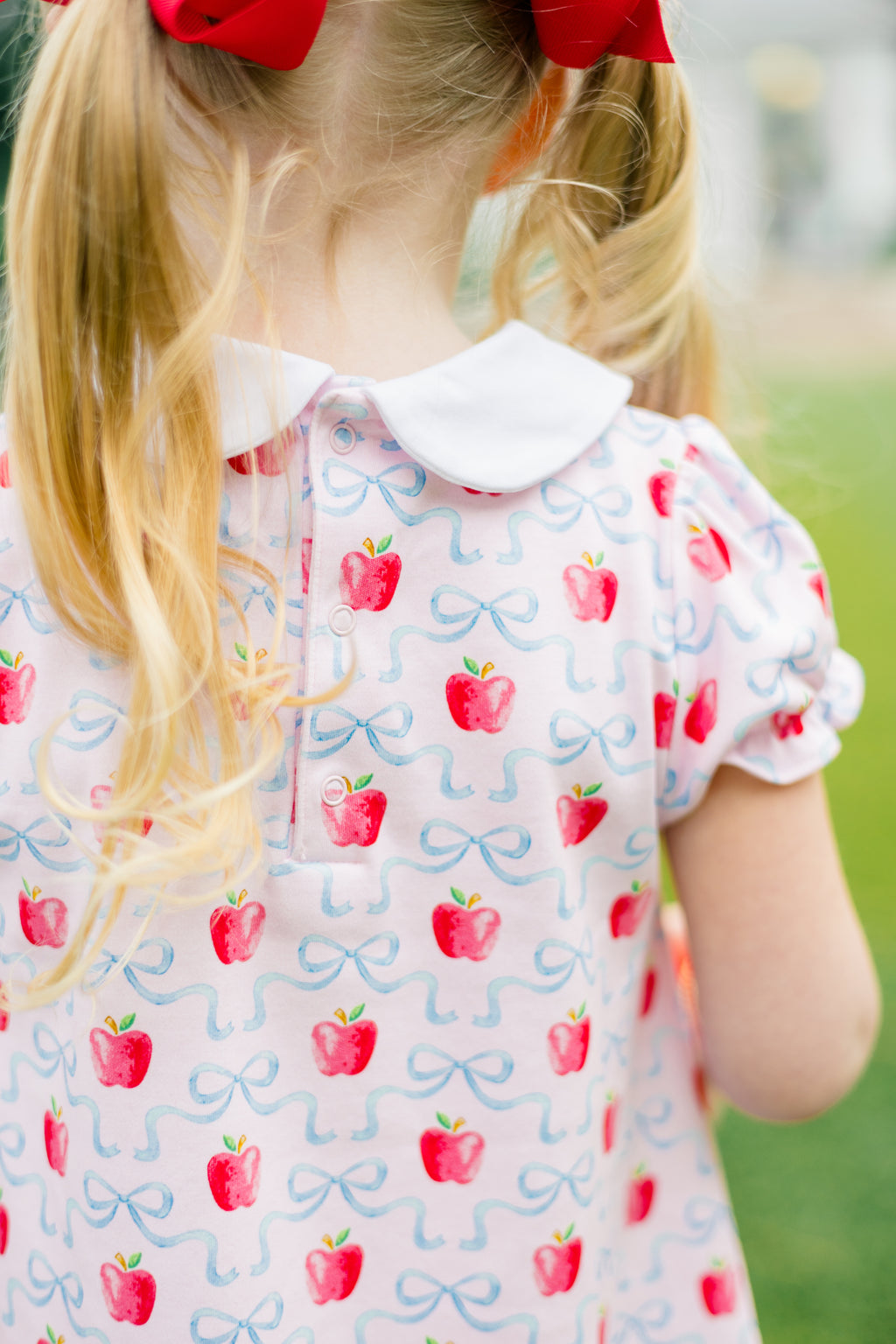 Apple Blossom SS Dress back view