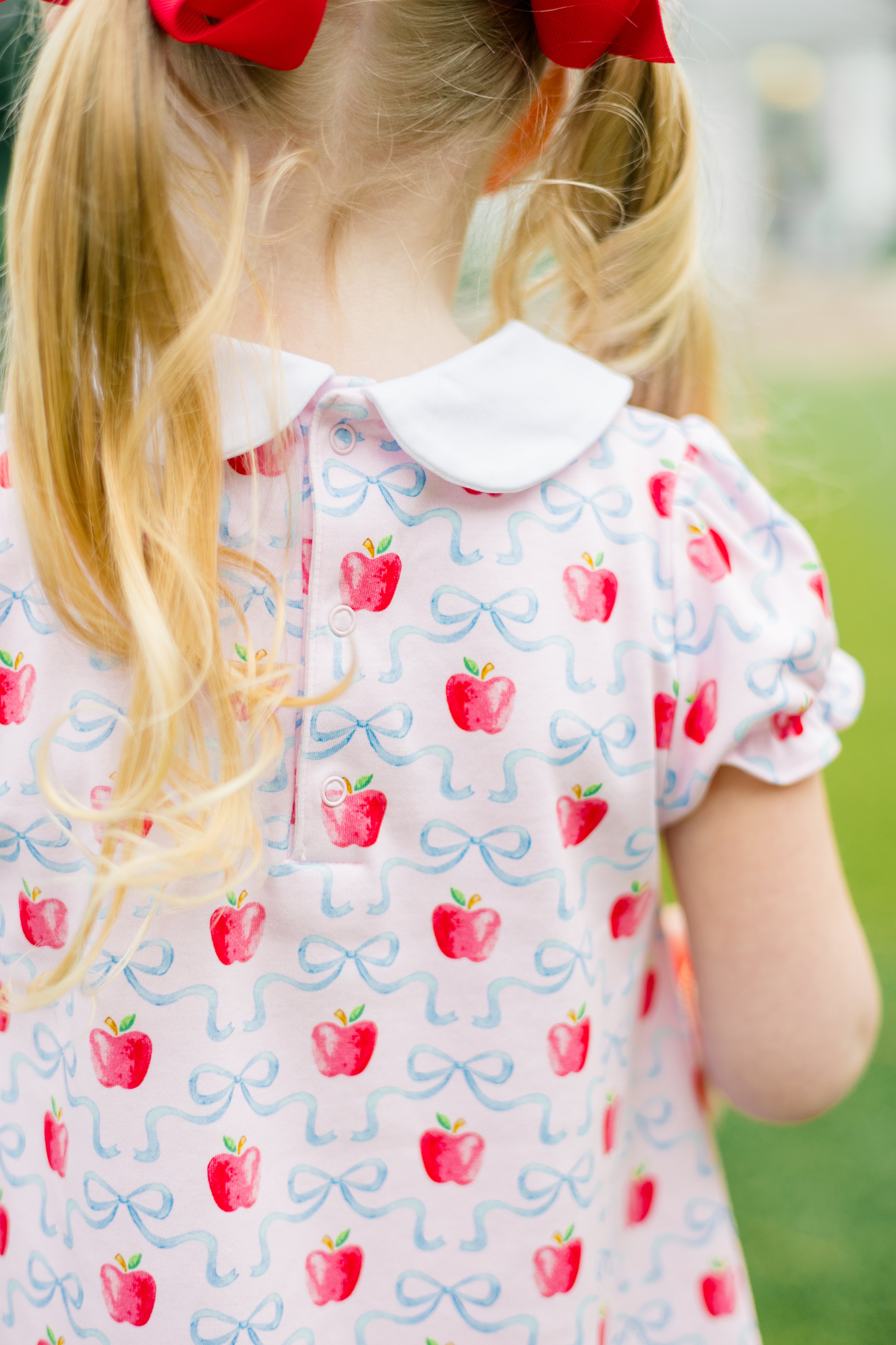 Apple Blossom SS Dress back view