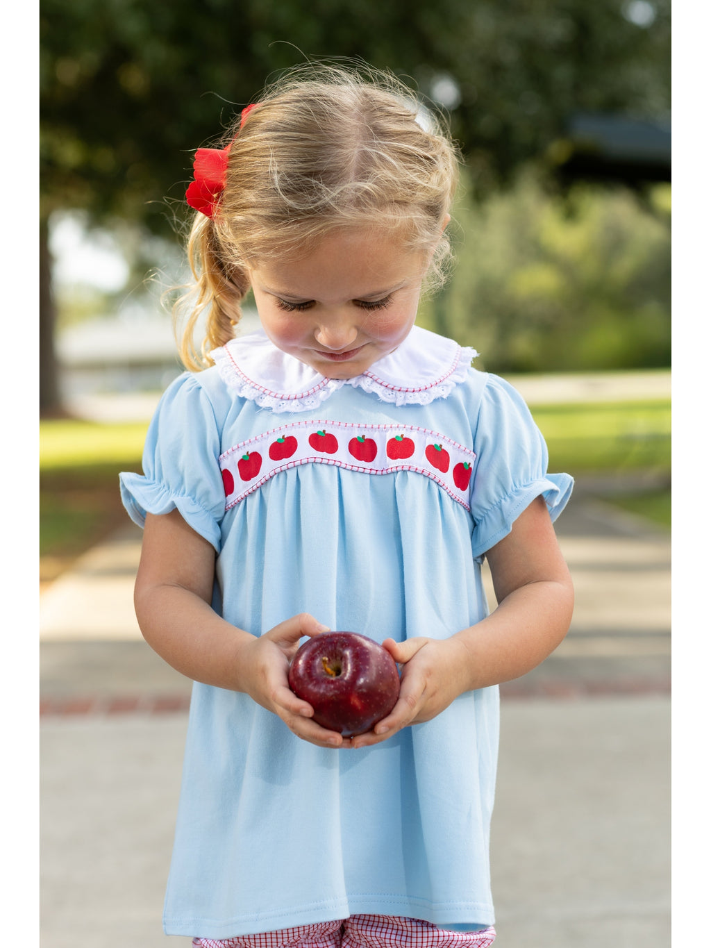 Apple Ribbon Bloomer Set