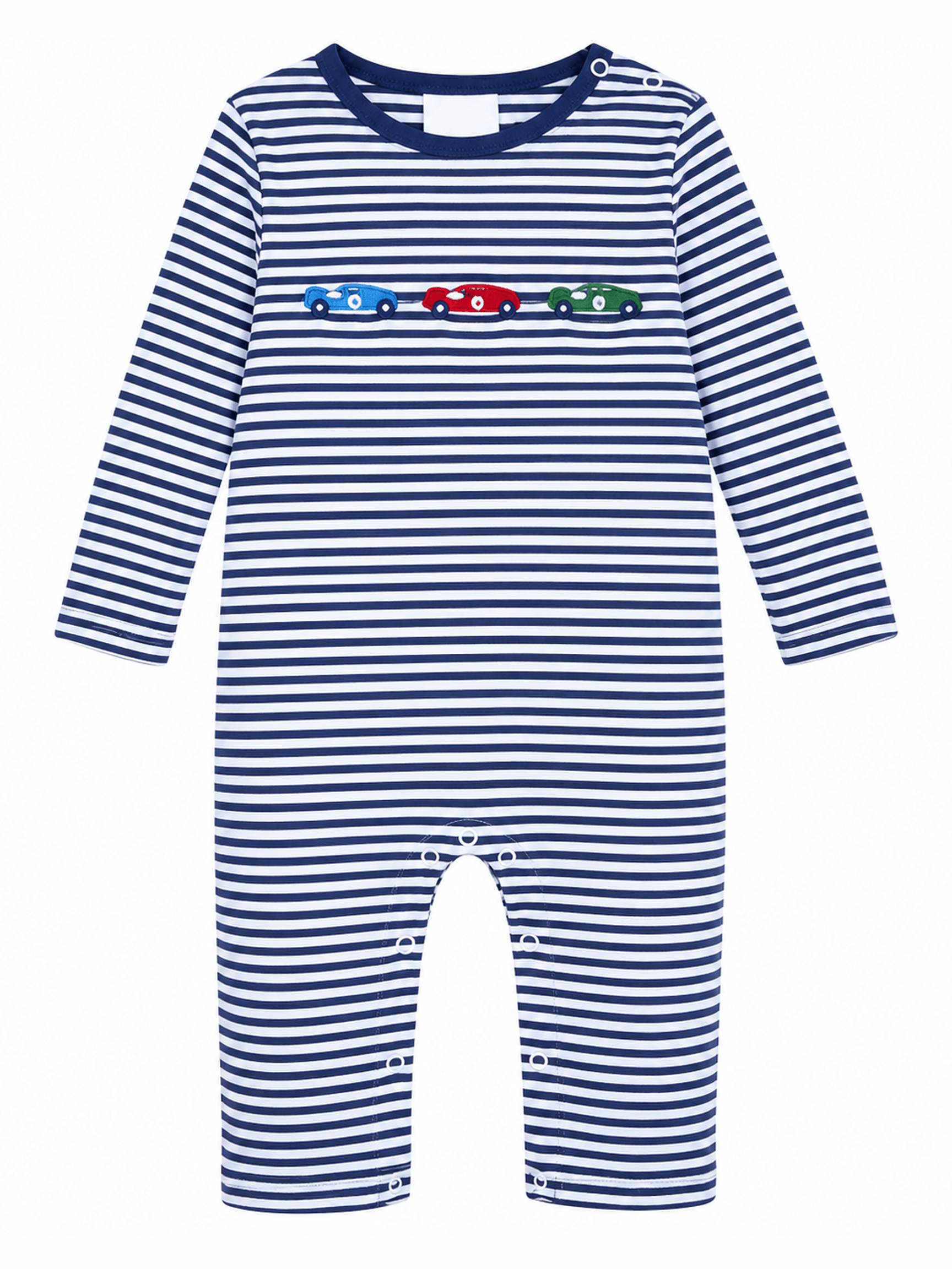 Applique Romper - Race Cars