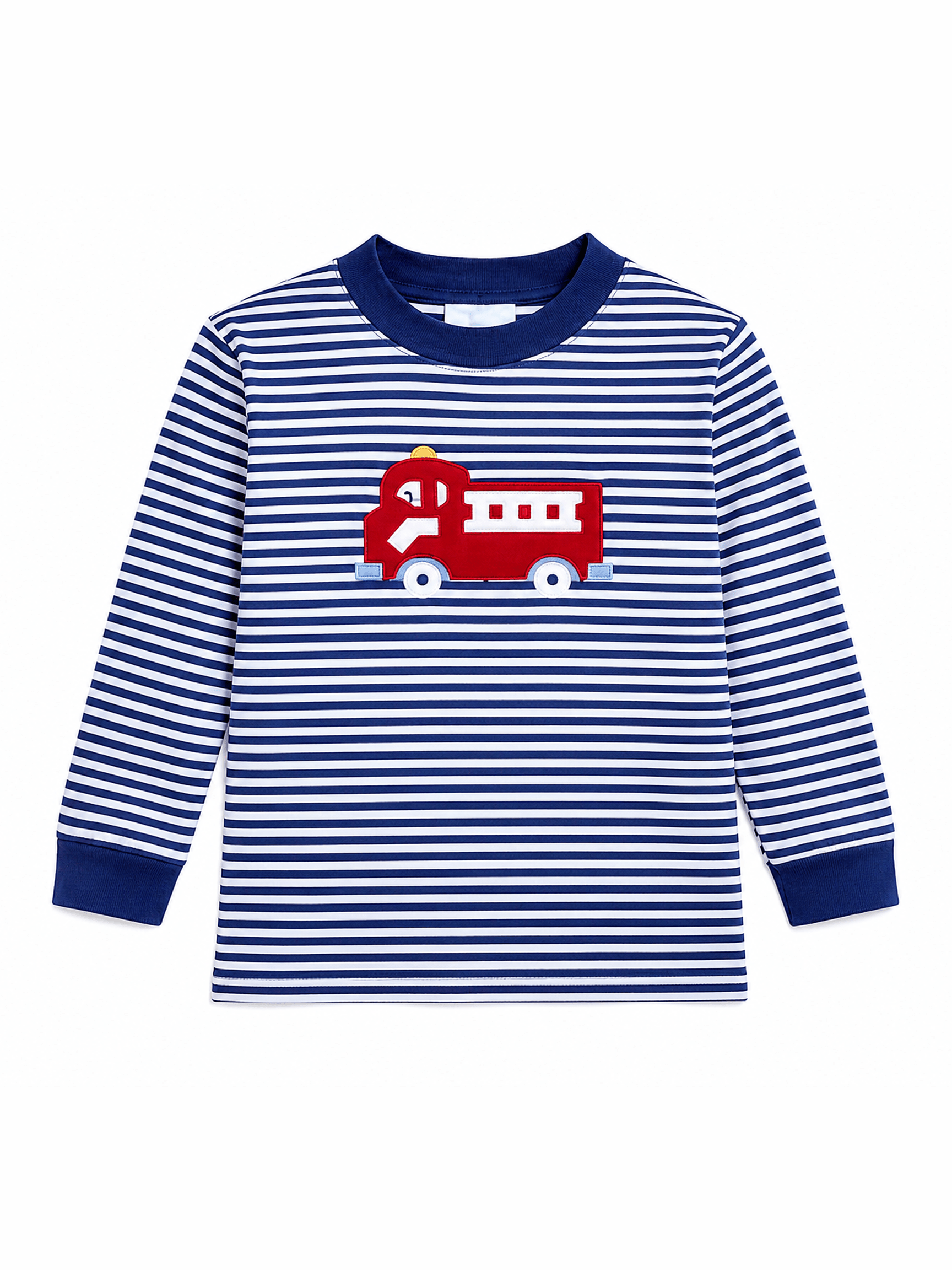 Applique T-Shirt - Fire Truck