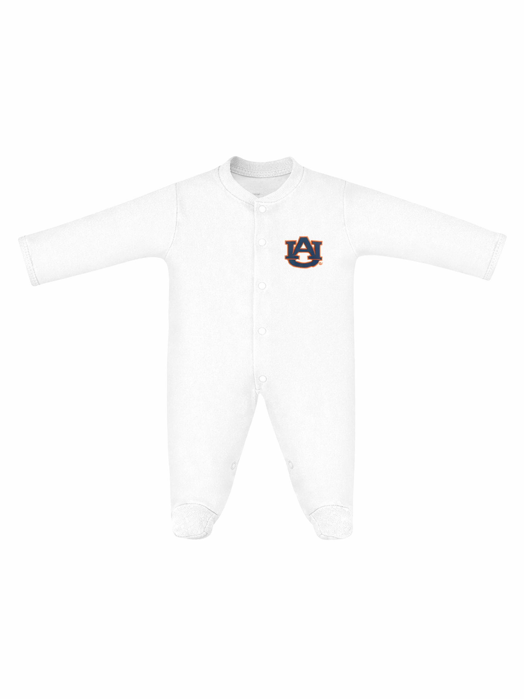 Auburn Footed Romper