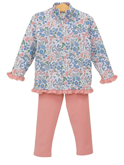 PRE-ORDER Autumn Blooms Elise Ruffle Pullover Set