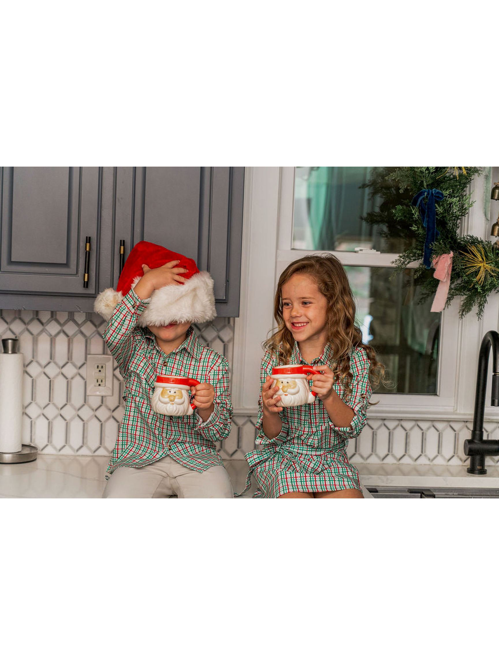 matching christmas shirt and dress Rylee + Cru || Mommy and Me Matching Christmas Outfits