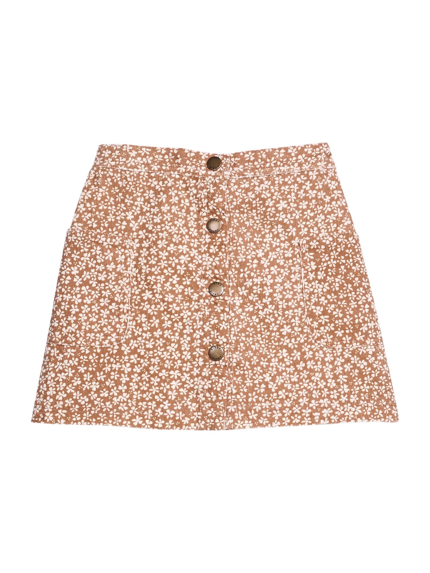 Emily Skirt - Aspen Floral Cinnamon