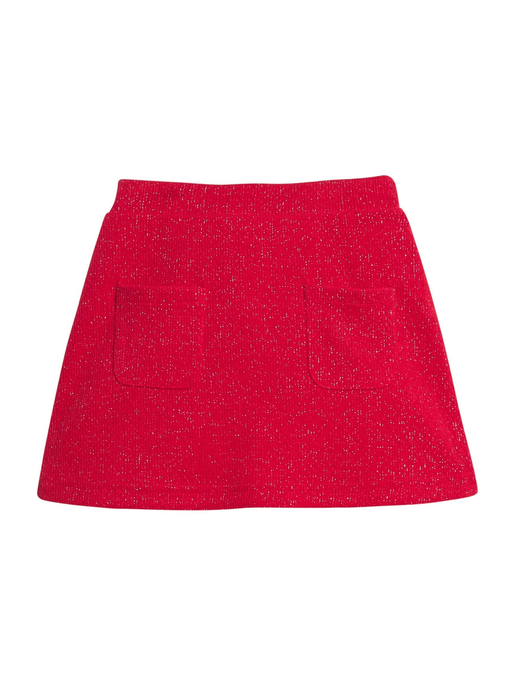 Patch Pocket Skort - Crimson