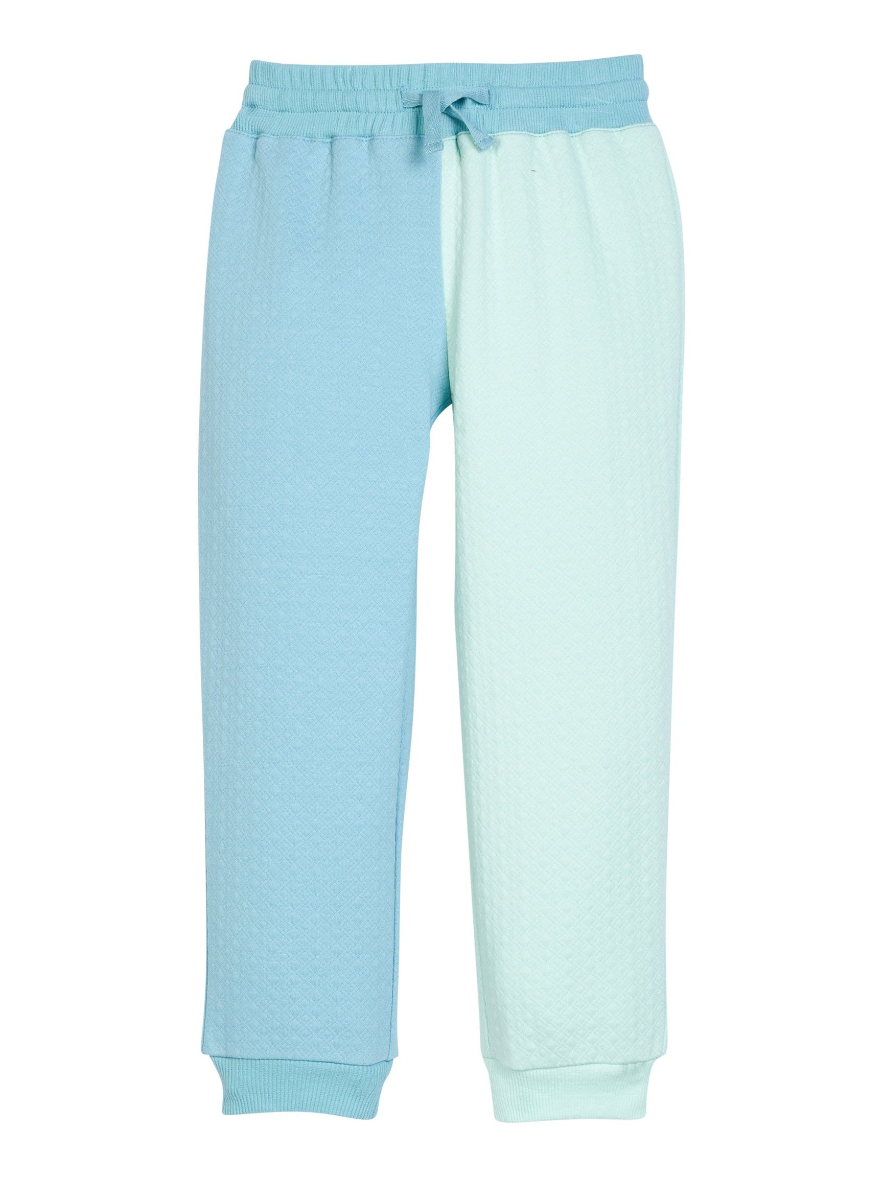 Color Block Jogger - Blue & Mint