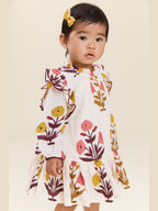 PRE ORDER: Baby Girls Harper Dress Set - Harvest Dandelion