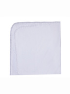 Receiving Blanket with Lace Edge