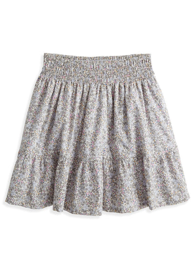 Smocked Skirt - Greyfield Floral