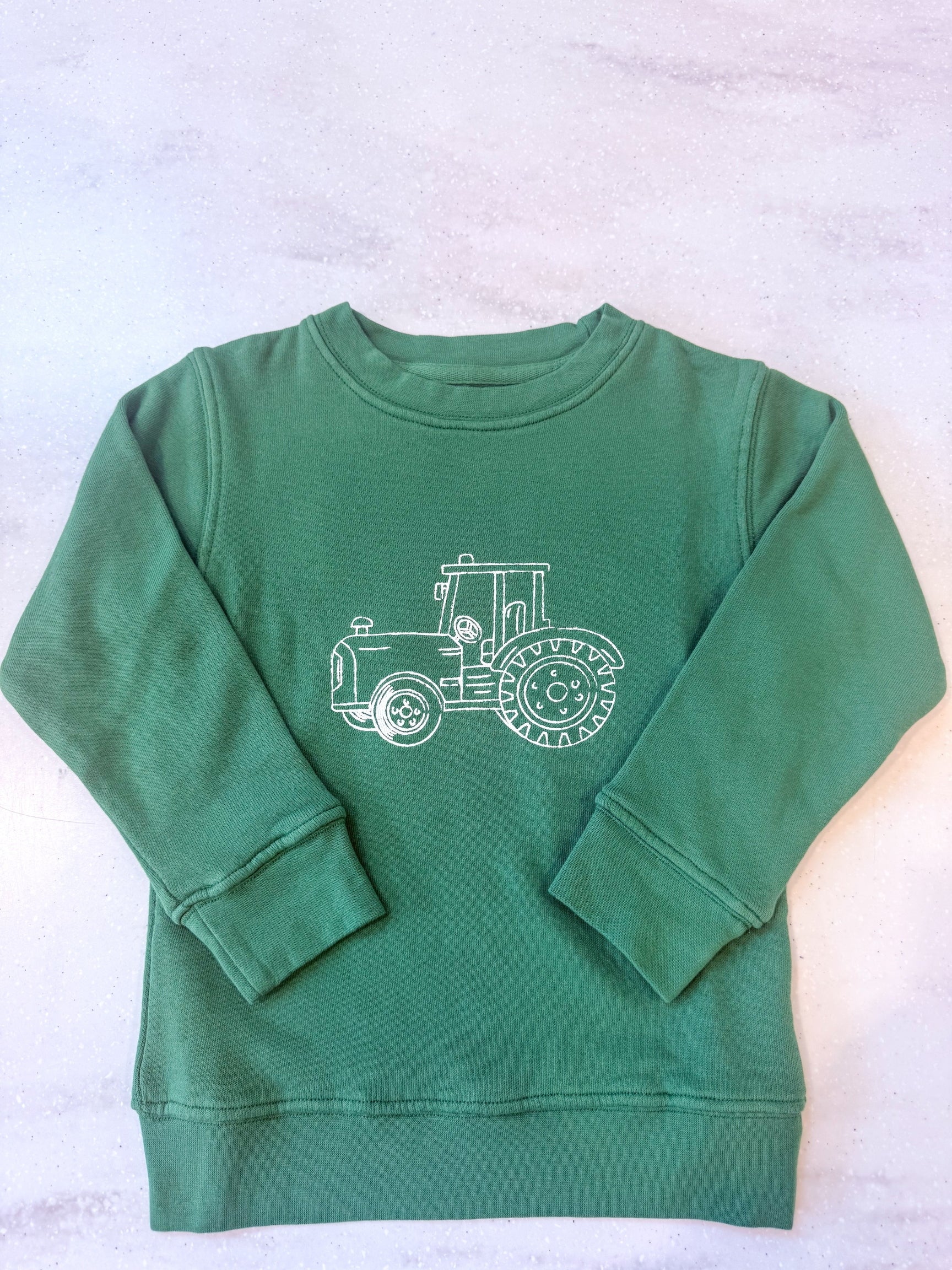 Green Tractor Sweatshirt