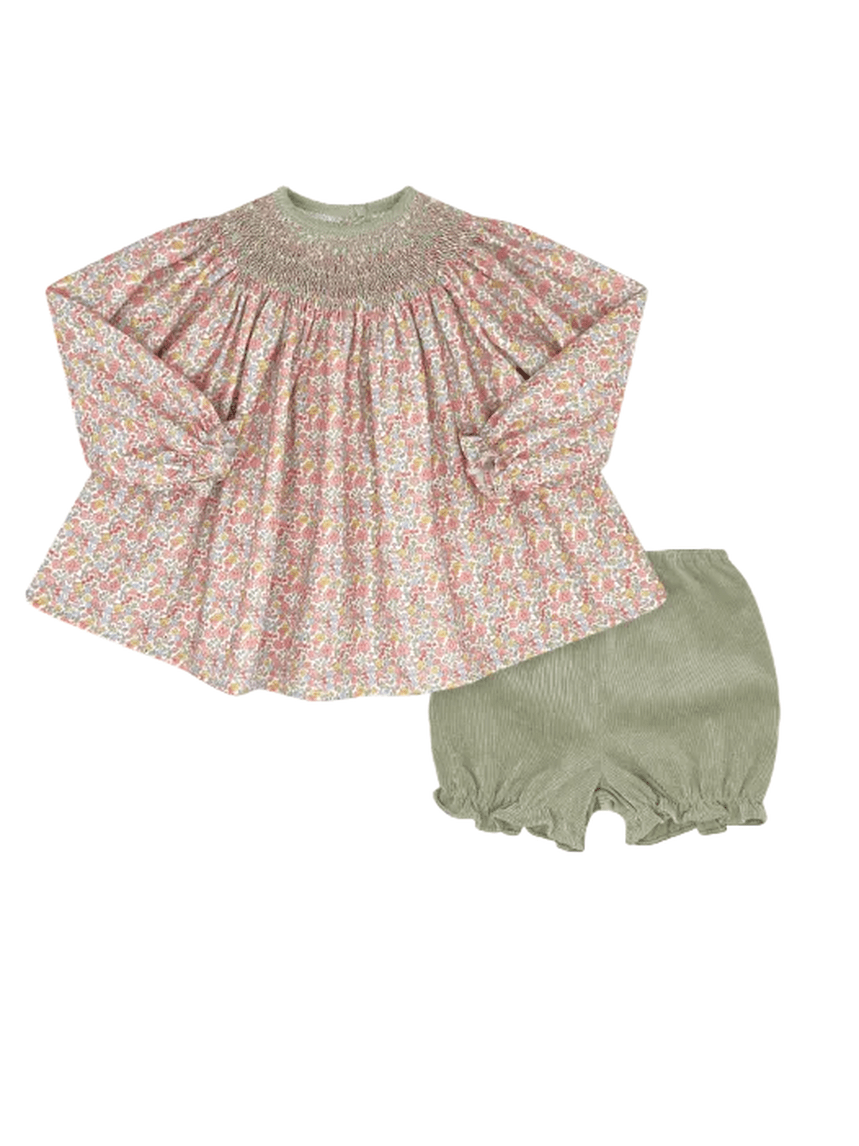 Betsy Bloomer Set Long Sleeve - Autumn Garden